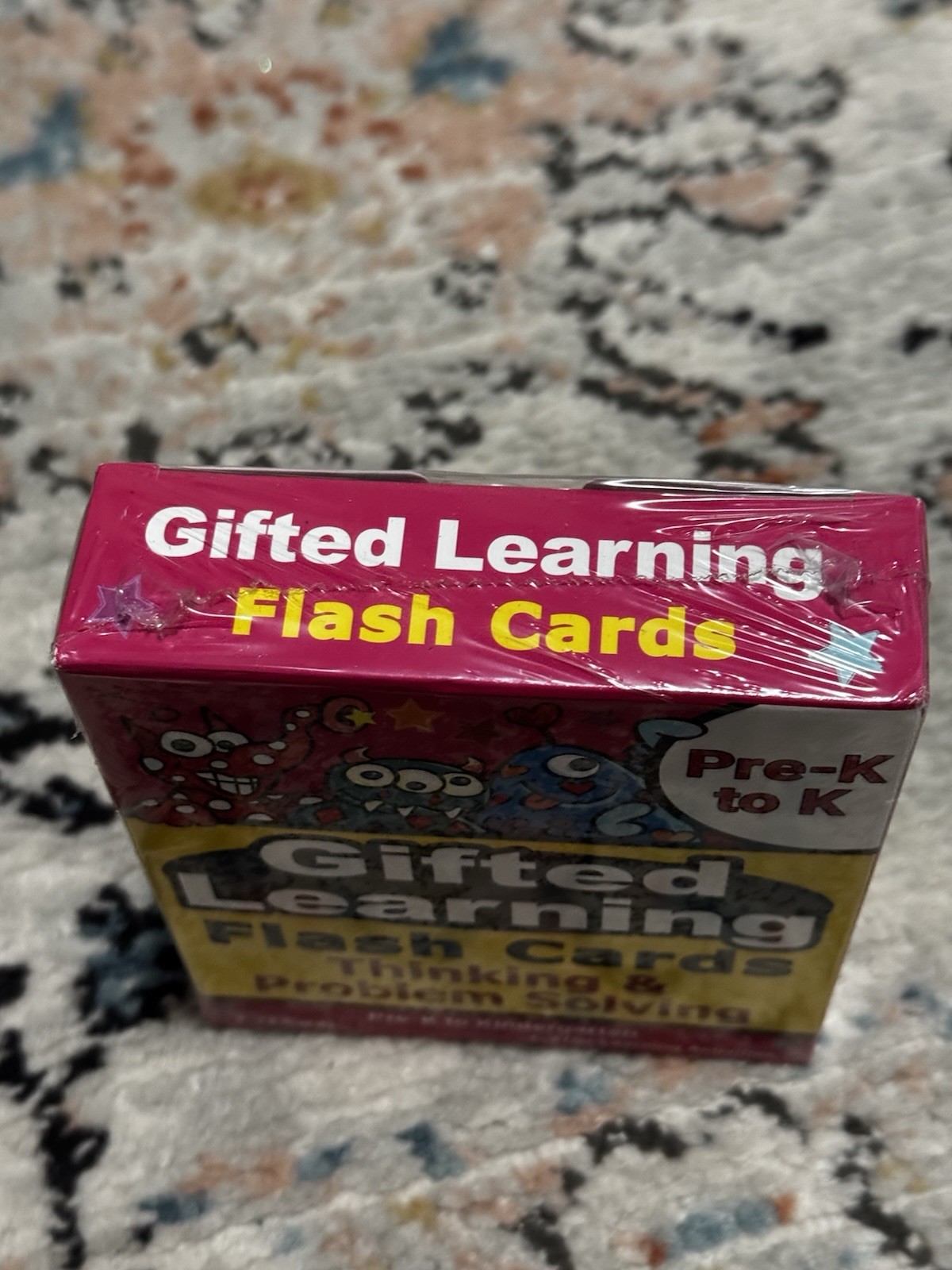 Gifted Learning Flash Cards Thinking Problem Solving PreK/Kinder TestingMom.com