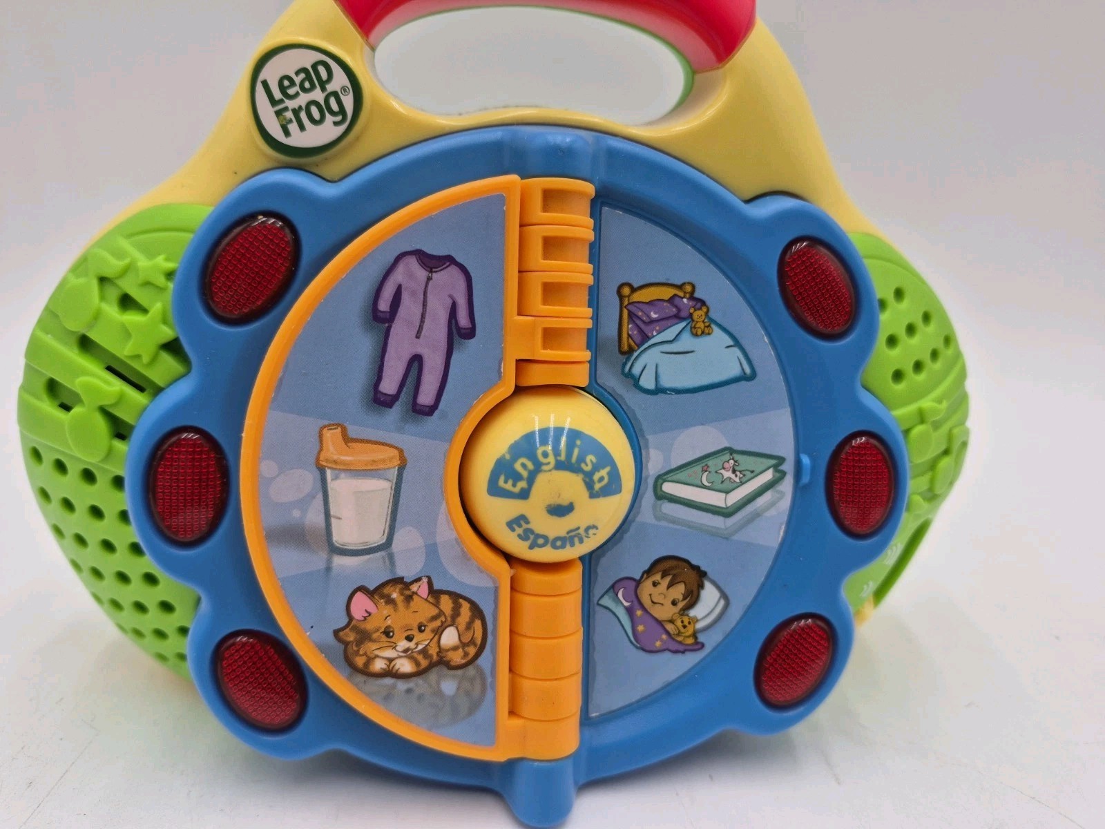 Leap Frog Learn & Groove First Words Phonics Radio English Spanish Bilingual P13