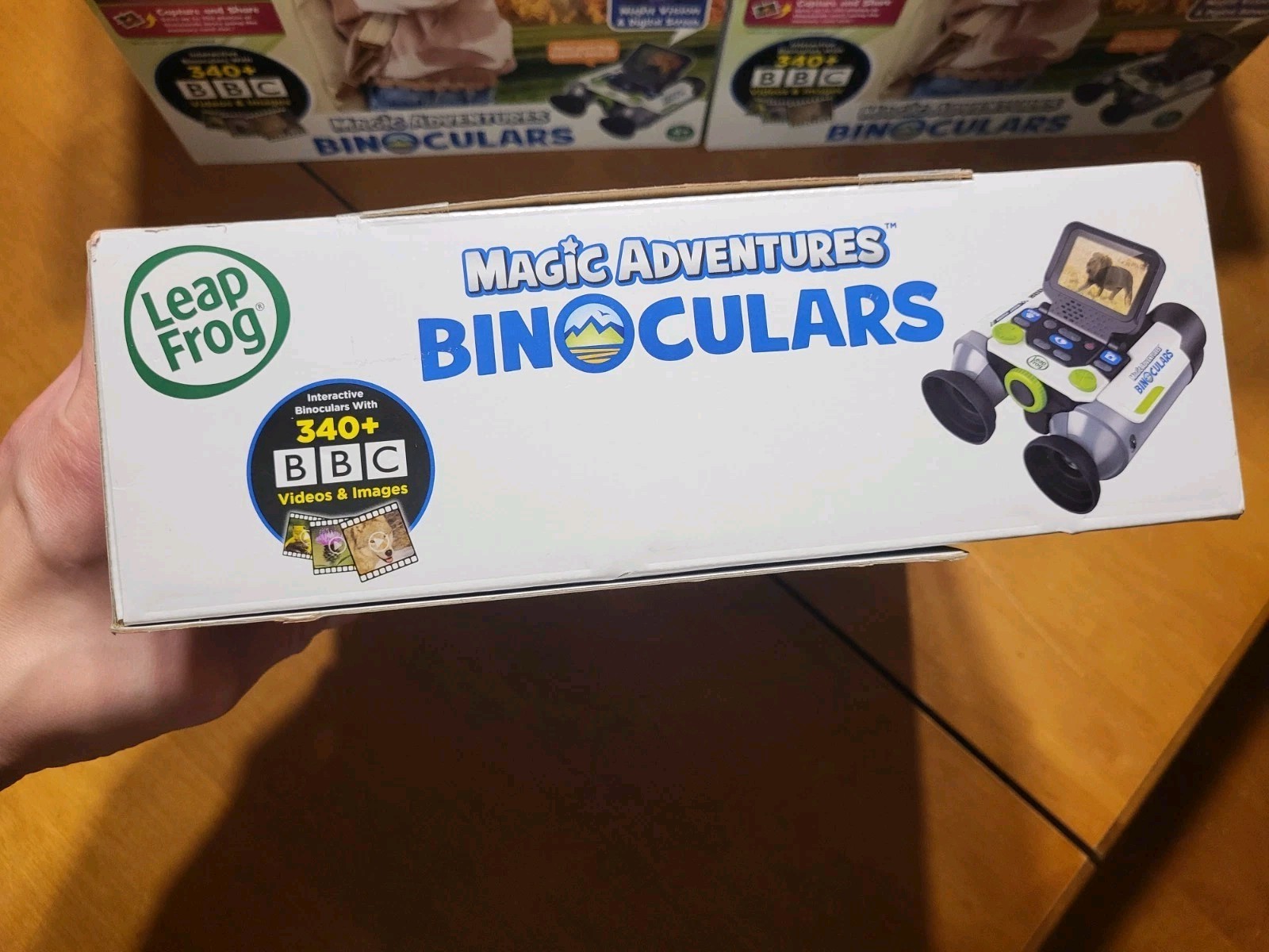 Leap Frog Magic Adventures Binoculars Learning Interactive Camera Game Quiz BBC