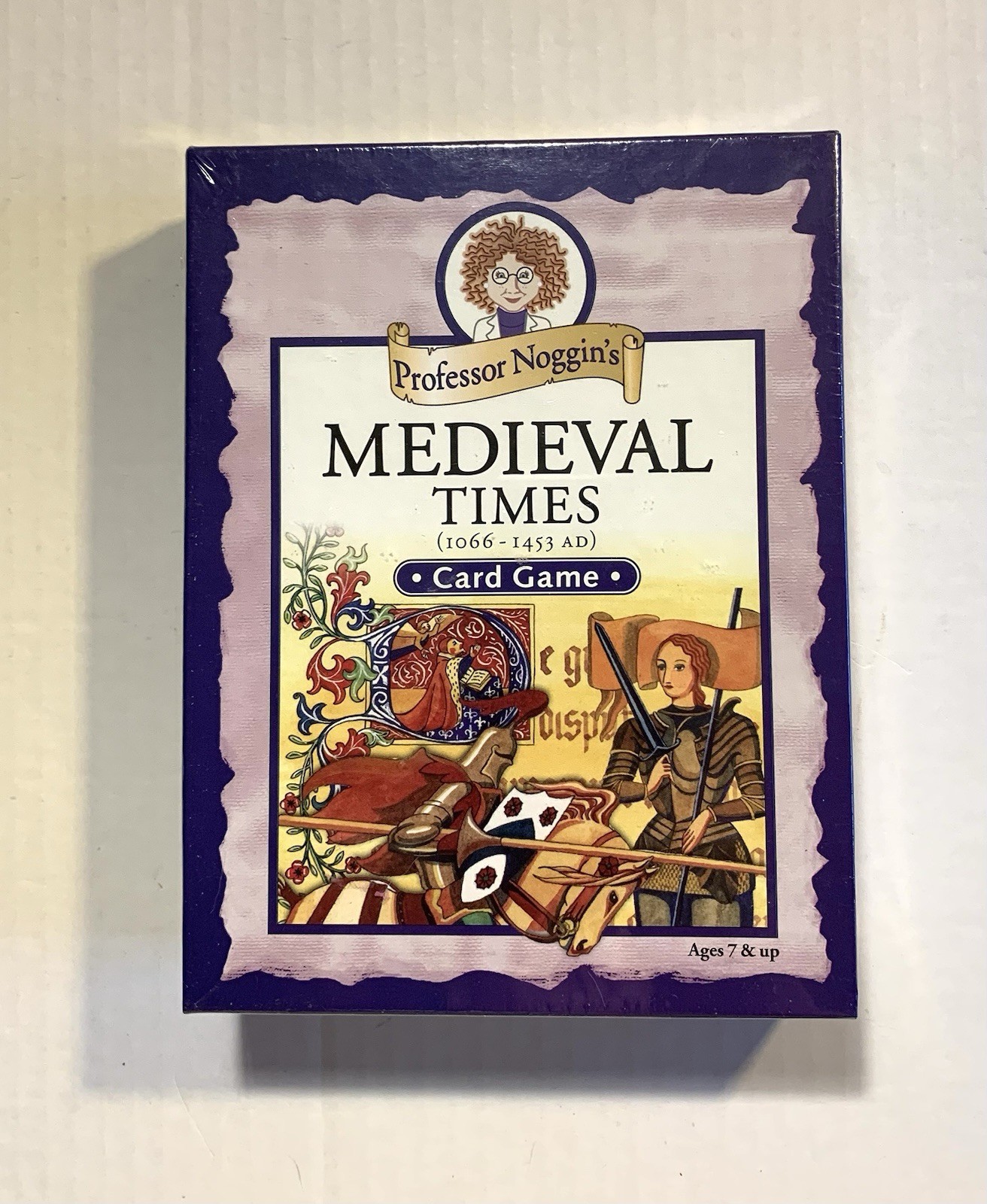 NEW Professor Noggin’s Medieval Times Card Game 1066-1453 AD Educational