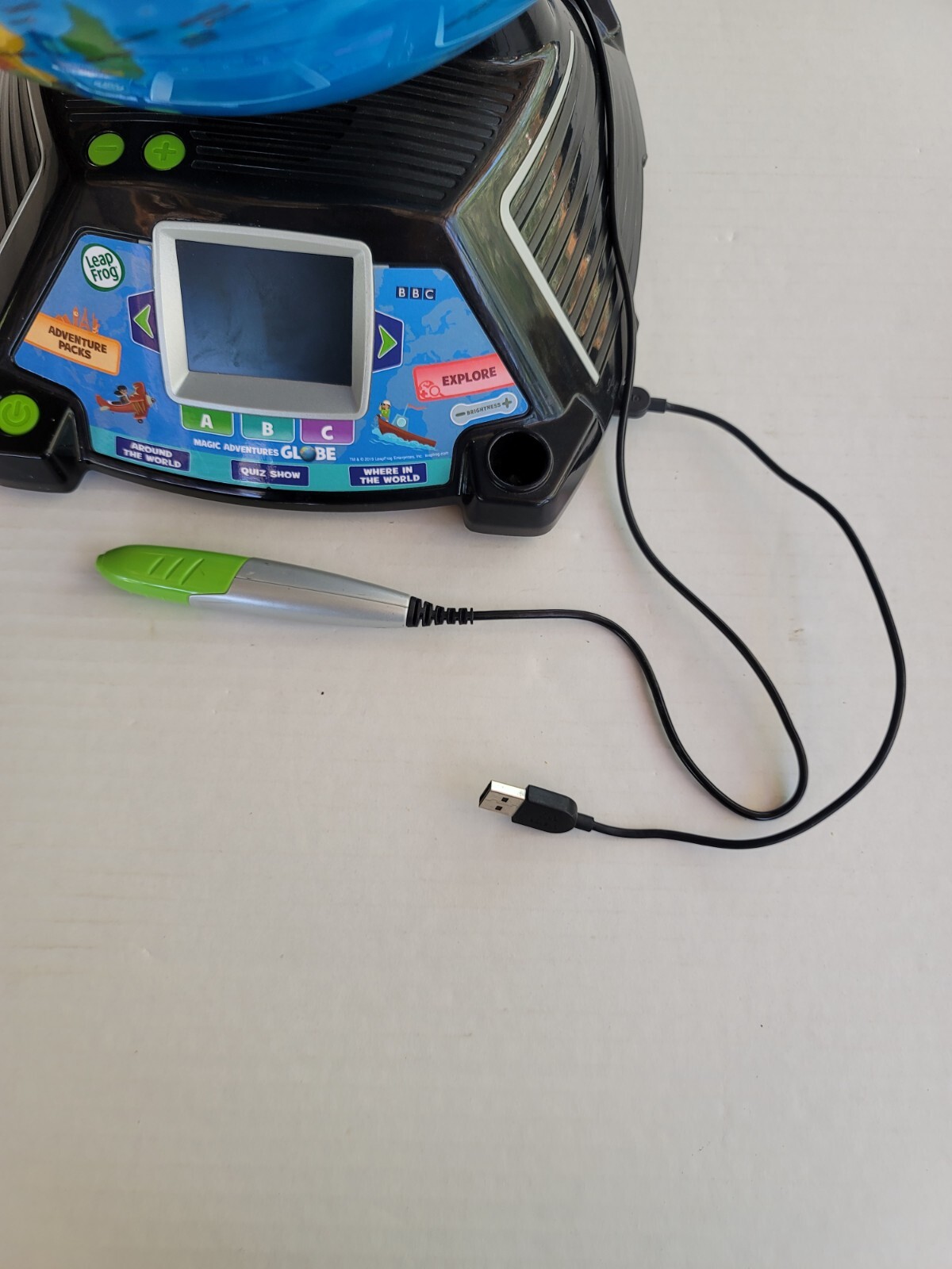 LeapFrog Magic Adventures Globe with Stylus, LCD Screen, Games & Videos