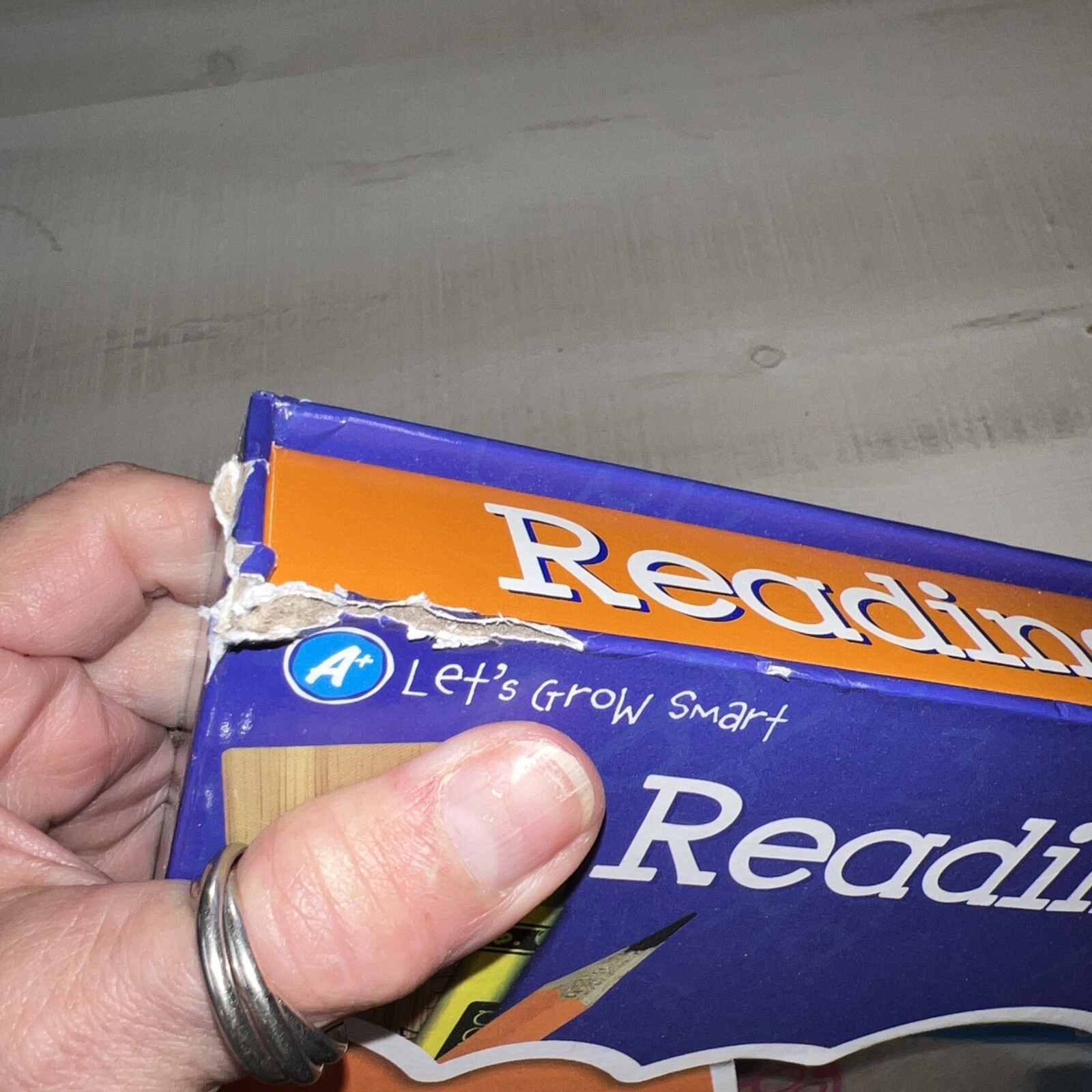 Reading Readiness Kit Bendon 3 Workbooks, Crayons, Flash Cards Lacing Card, NIB
