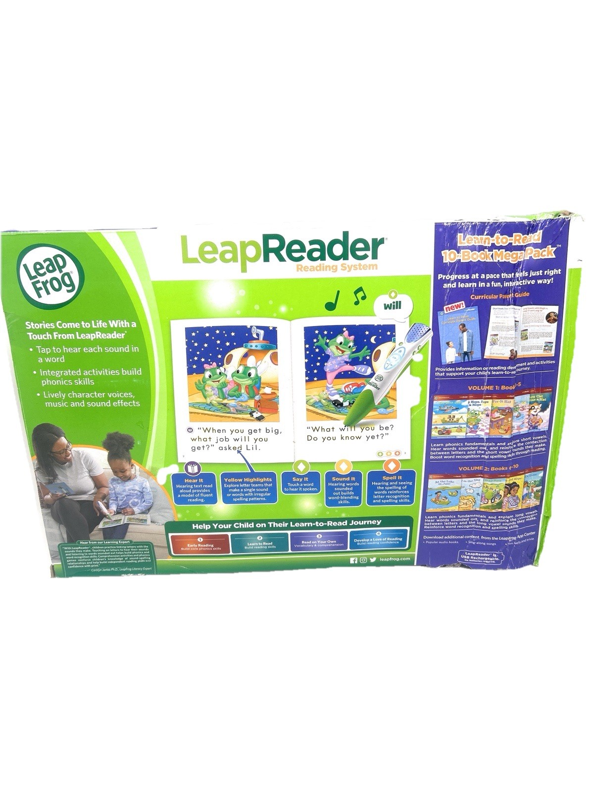 LeapFrog LeapReader System-NEW/OPEN BOX