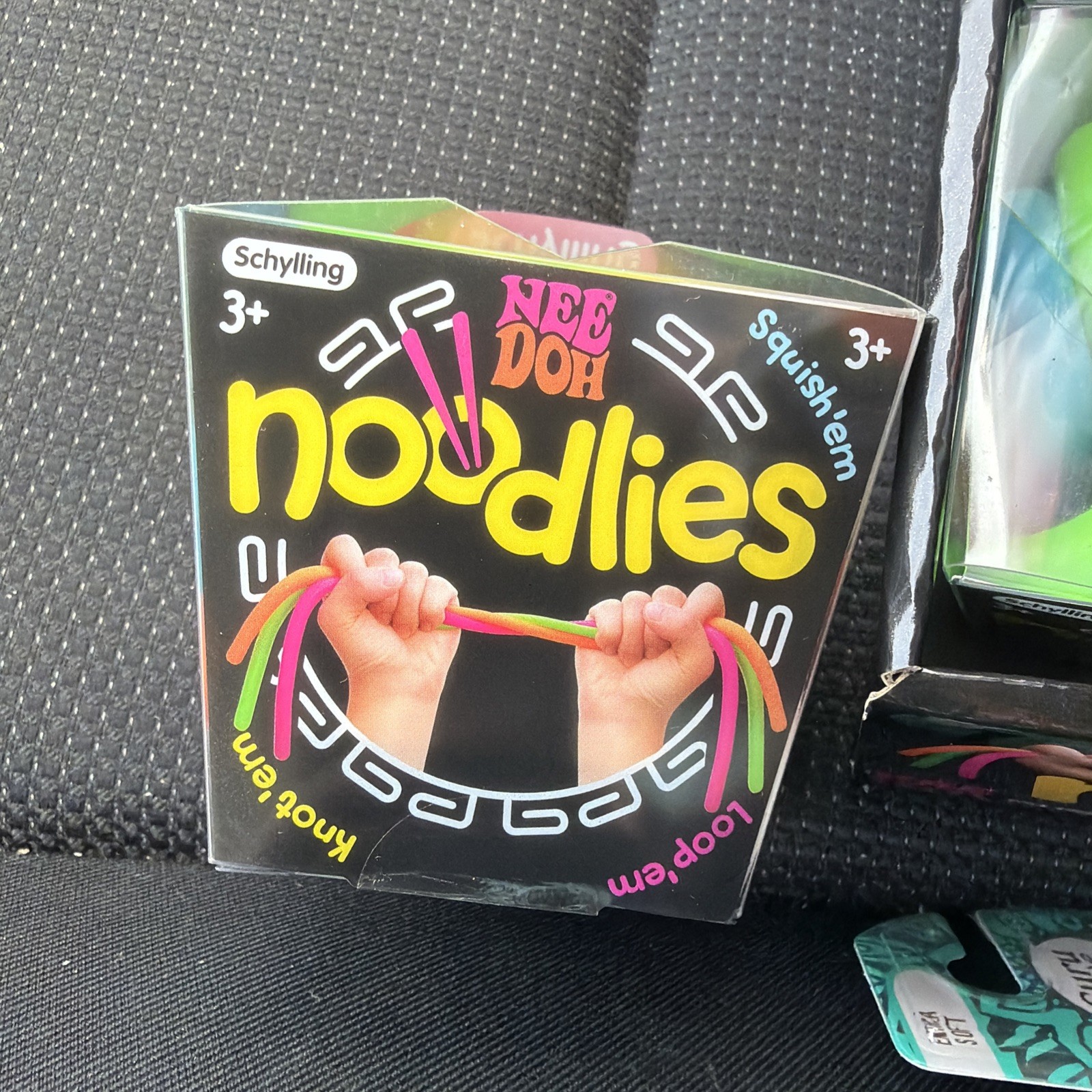 Nee Doh Noodlies Sensory Fidget Toy, 5 Colors, Authentic Schylling HTF Ages 3+
