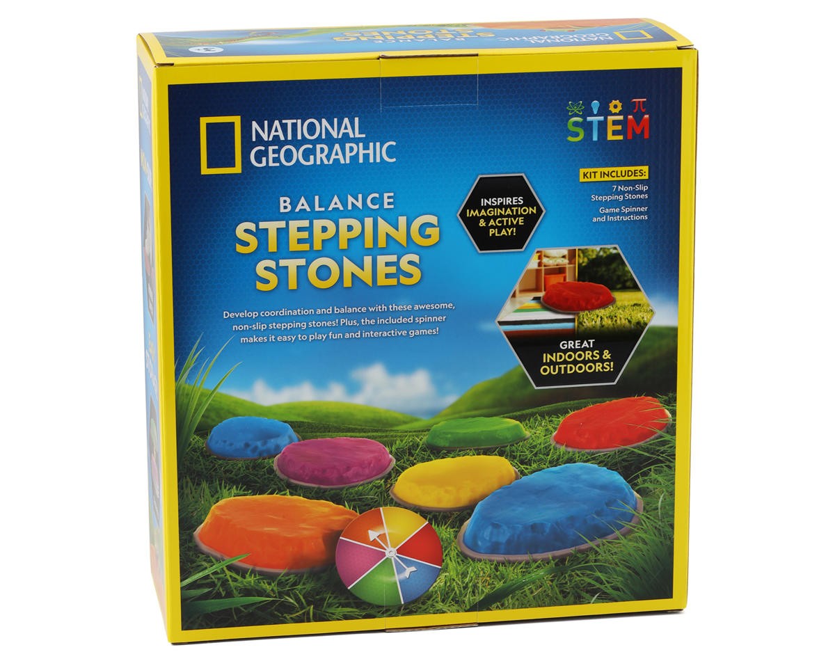 Blue Marble National Geographic Balance Stepping Stones [DWDRTSTONE7]