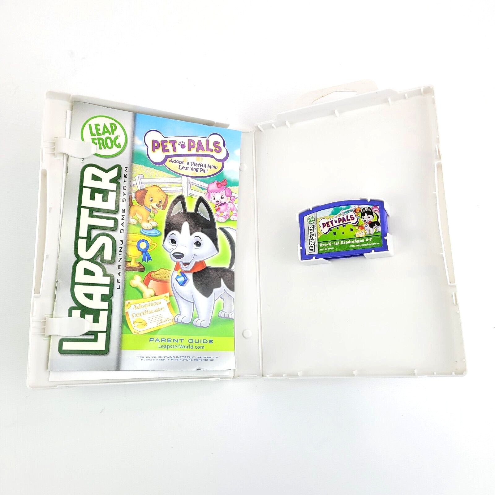 Lot of (10) Leapster Learning Games Cartridges & Cases Fun Educational Games