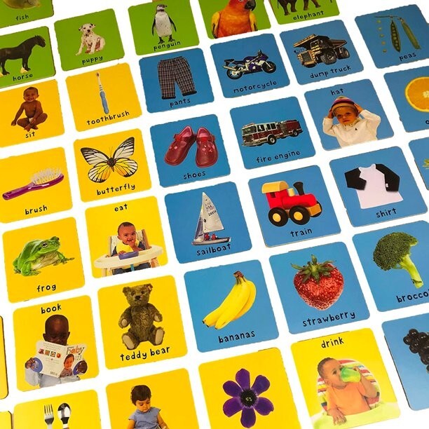 First 100 Words Activity Game, Active Fun and Learning for Toddlers and Children
