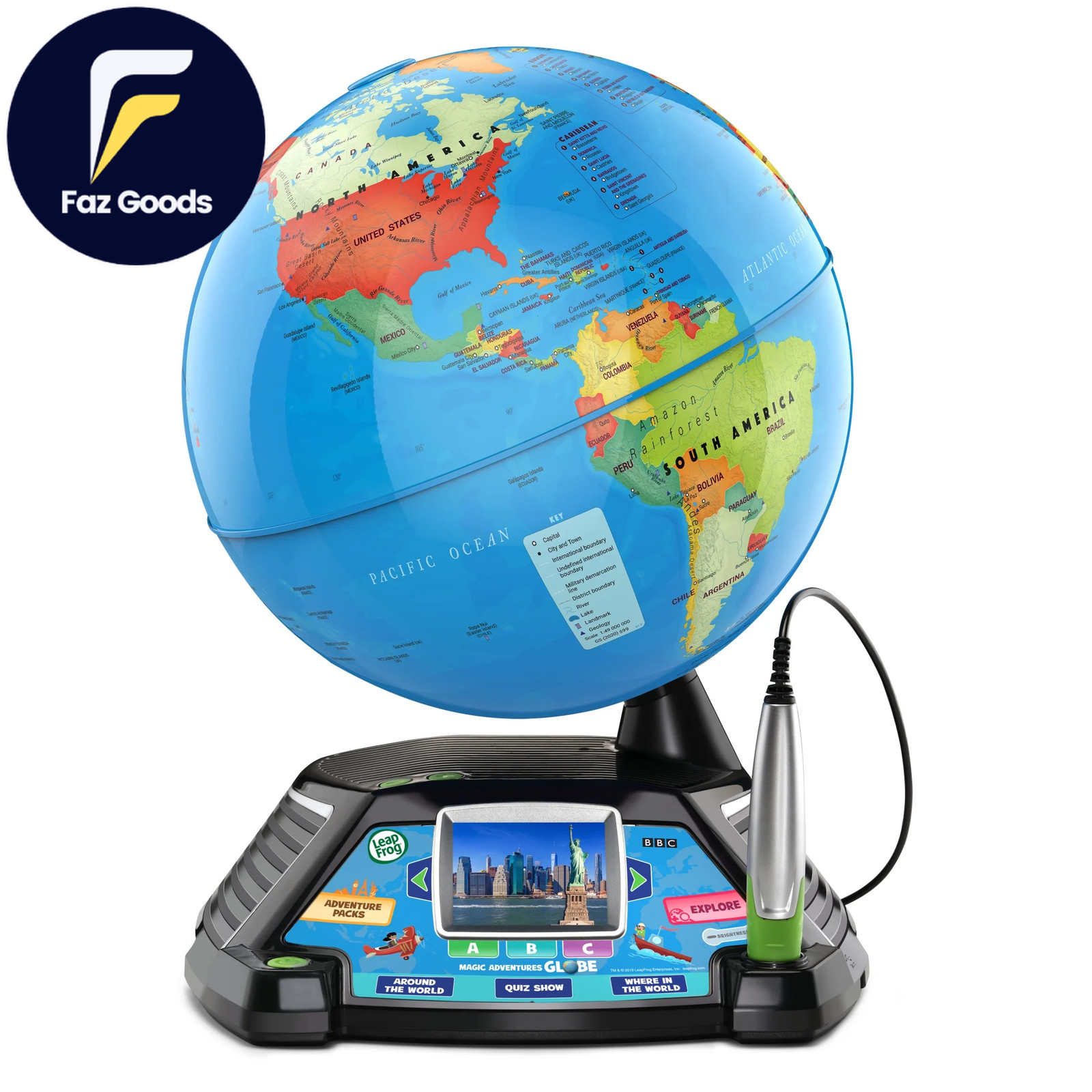 Magic Adventures Globe with Accessories, Baby and Toddler Toys