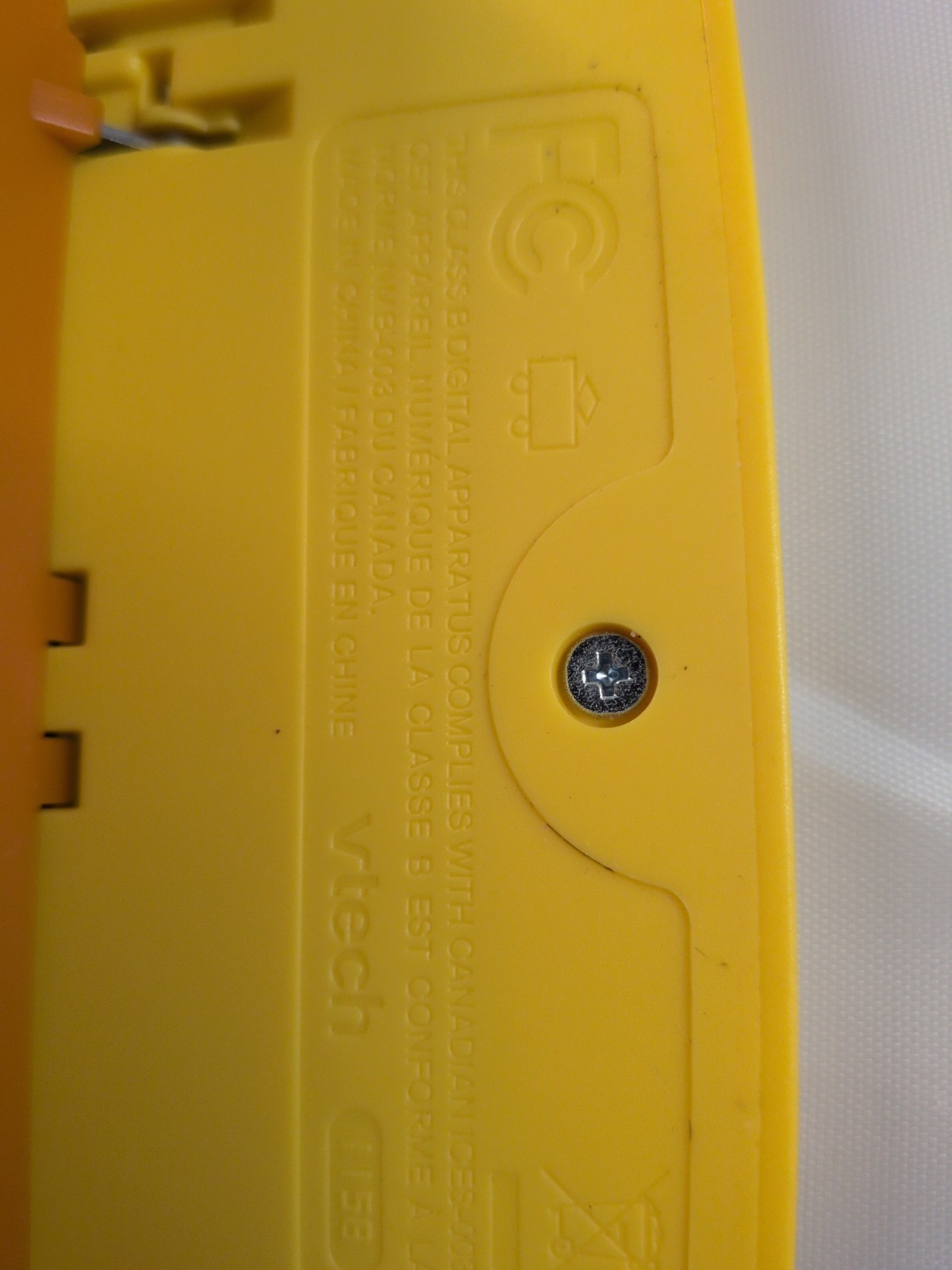 VTech MobiGo Touch Learning System Handheld Console Tested Working Blue Yellow