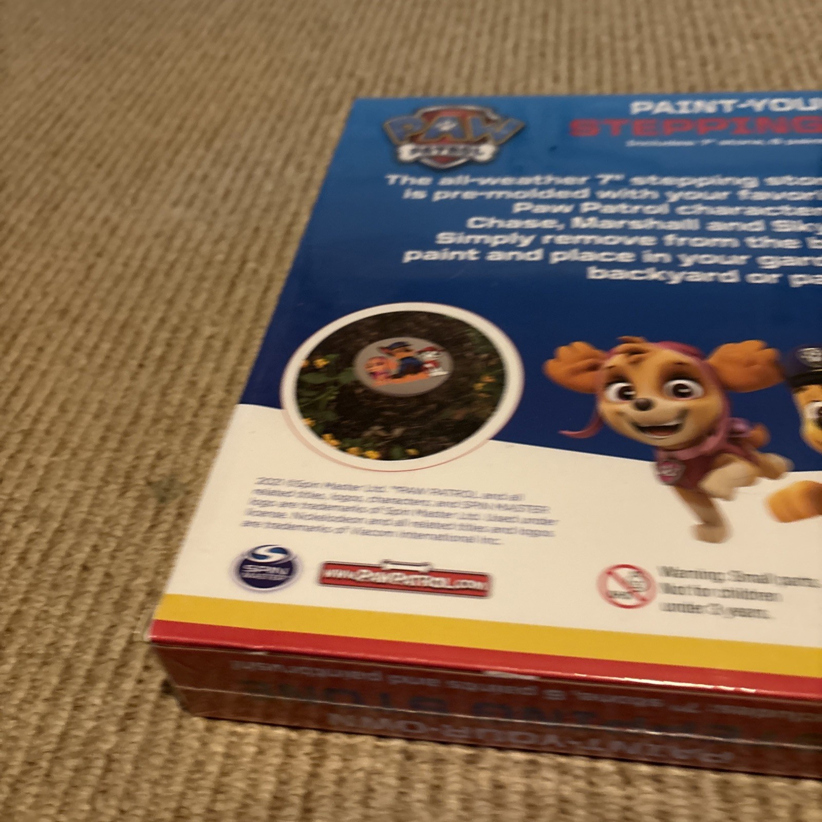 STEP STONE PAW PATROL 7″ Brand New Sealed