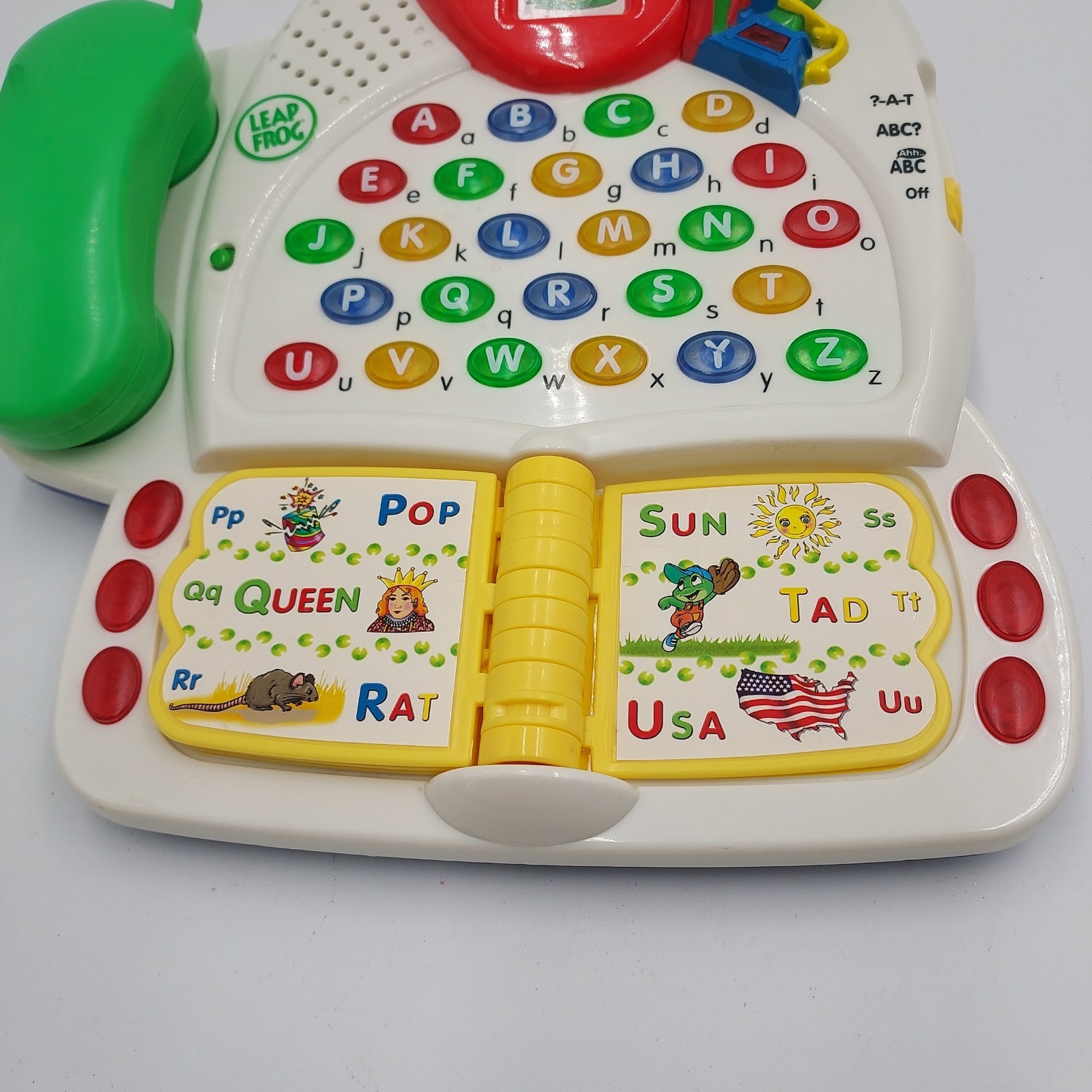 Leapfrog Telephonics Learning ABC Alphabet Letters Words Sounds With Telephone