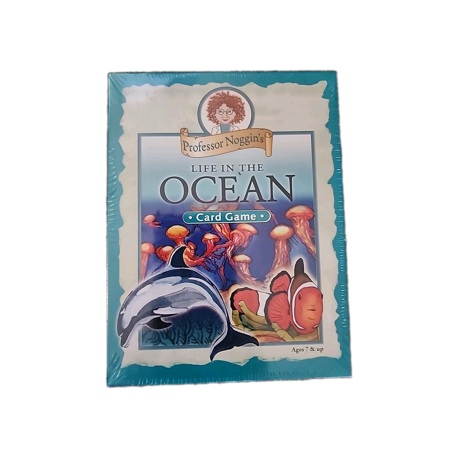 Outset Media Professor Noggin Life In The Ocean Card Game Trivia Educational