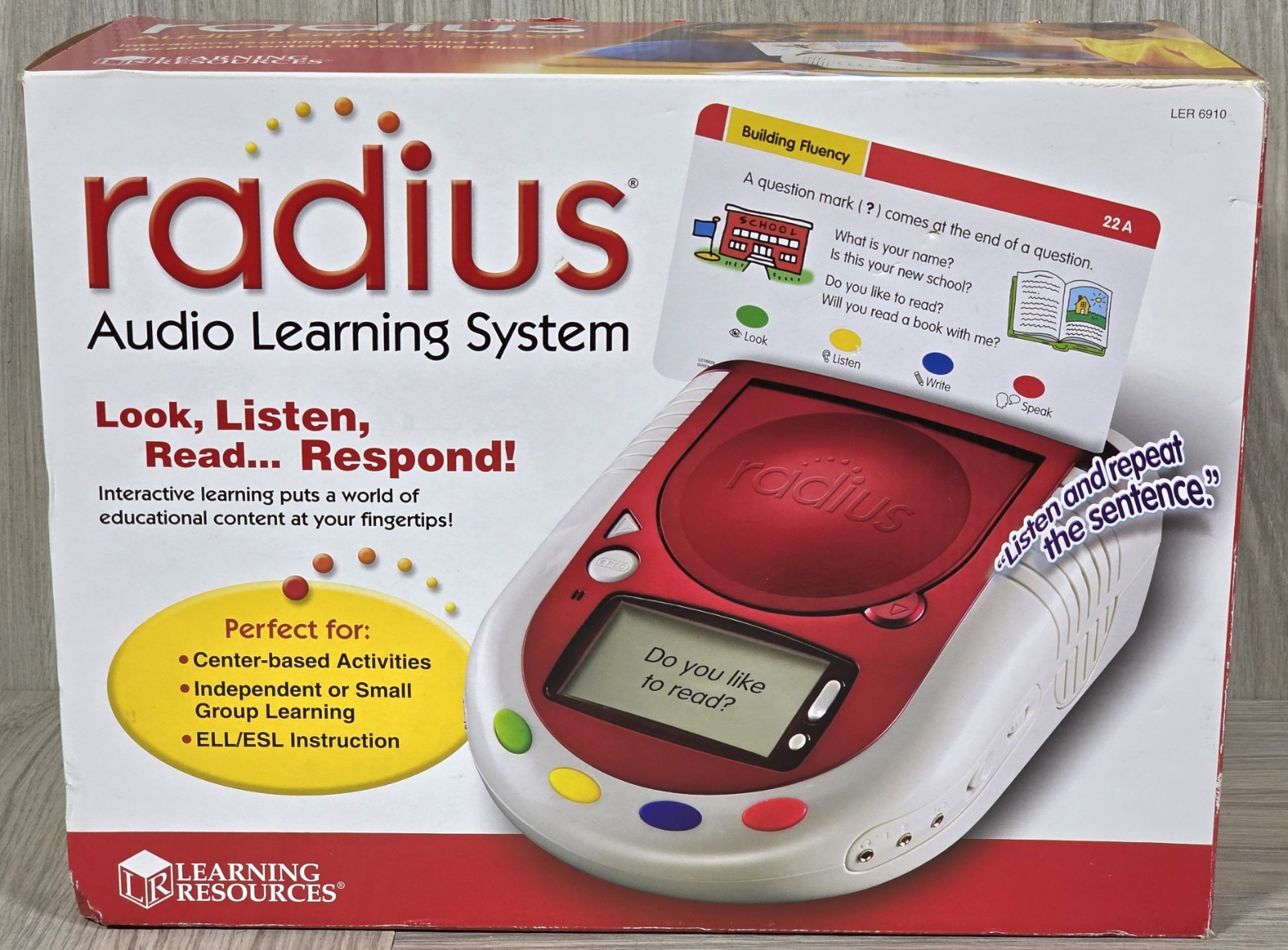 Learning Resources Radius Audio Learning System LER 6910 – NEW –