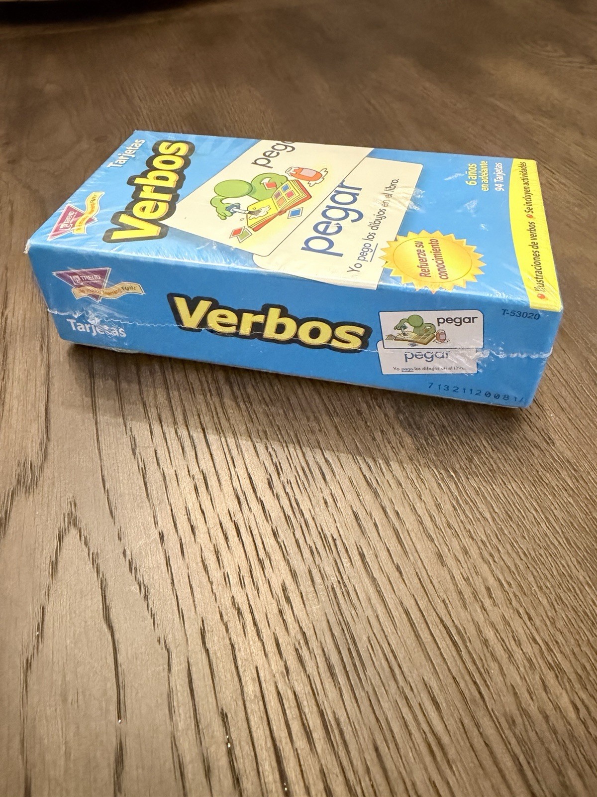 TREND enterprises Verbos Spanish Verb Cards 94 Flashcards Ages 6+ T-53020