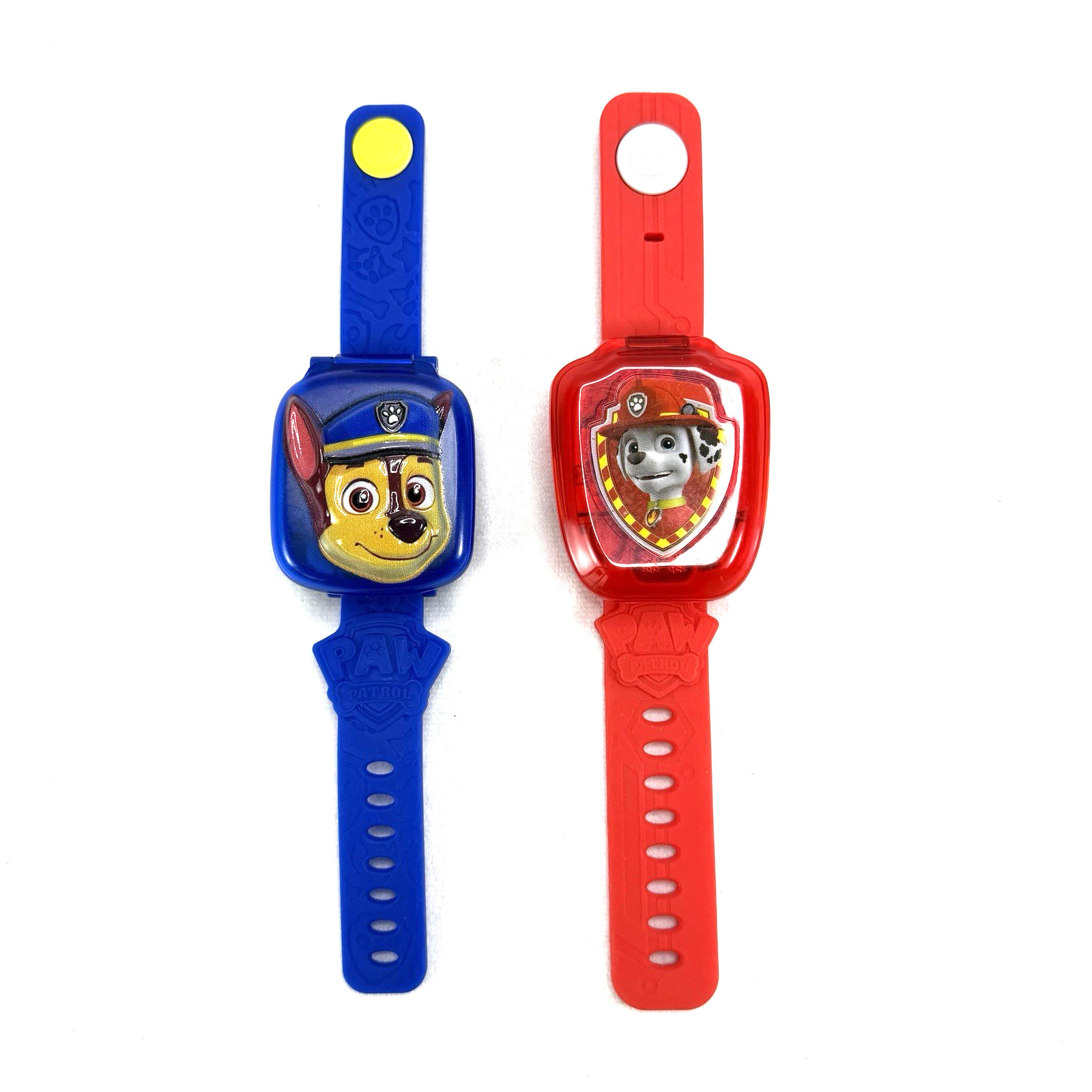 2 VTech Paw Patrol Learning Watches- Chase, Marshall, (Tested)