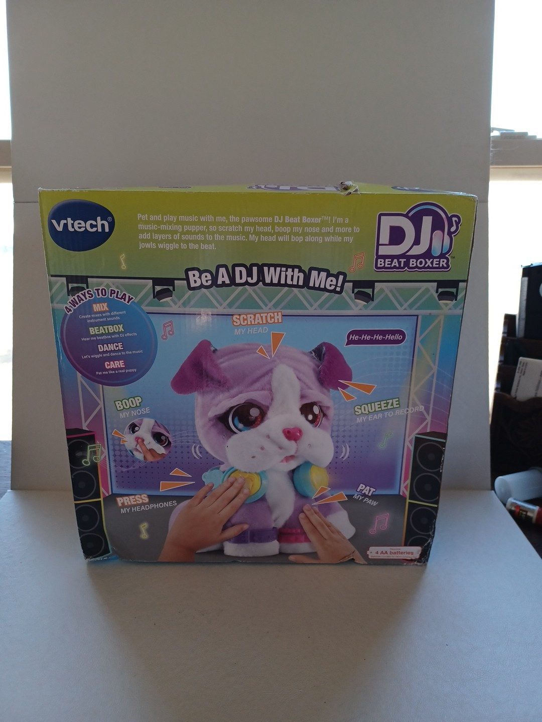 NEW-VTECH DJ BEAT BOXER.