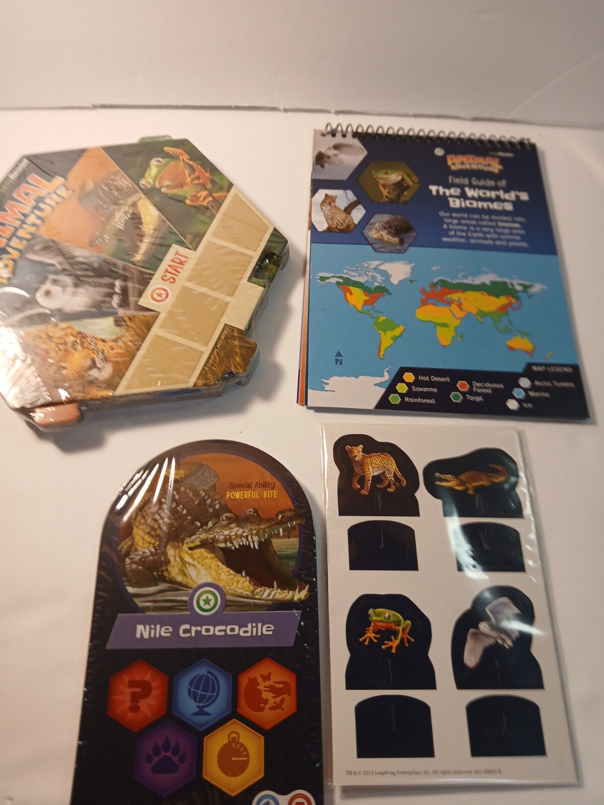 LeapFrog LeapReader Animal Adventure Interactive Board Game