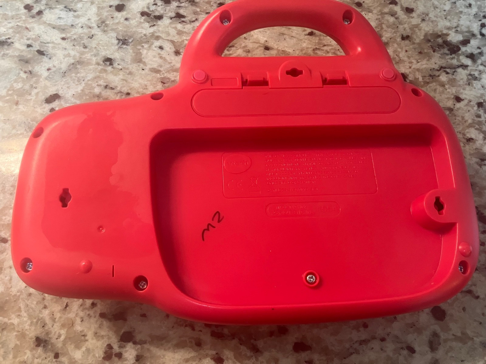 Vtech Tote and Go Laptop red/pink READ DESCRIPTION, NO BATTERIES