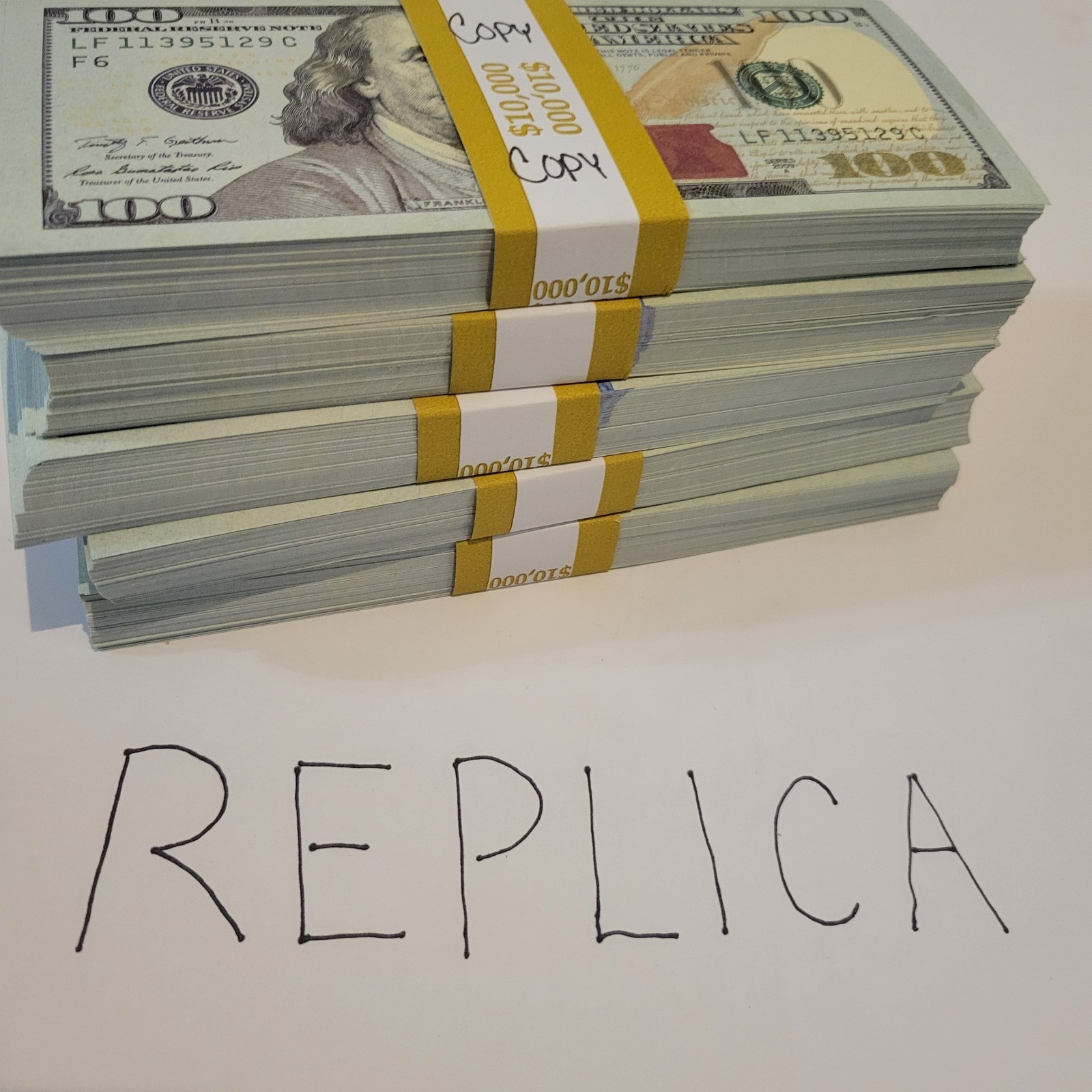 Best Replica NEW $100 Stack(100 Bills)/REPLICA/ NOVELTY PURPOSES ONLY