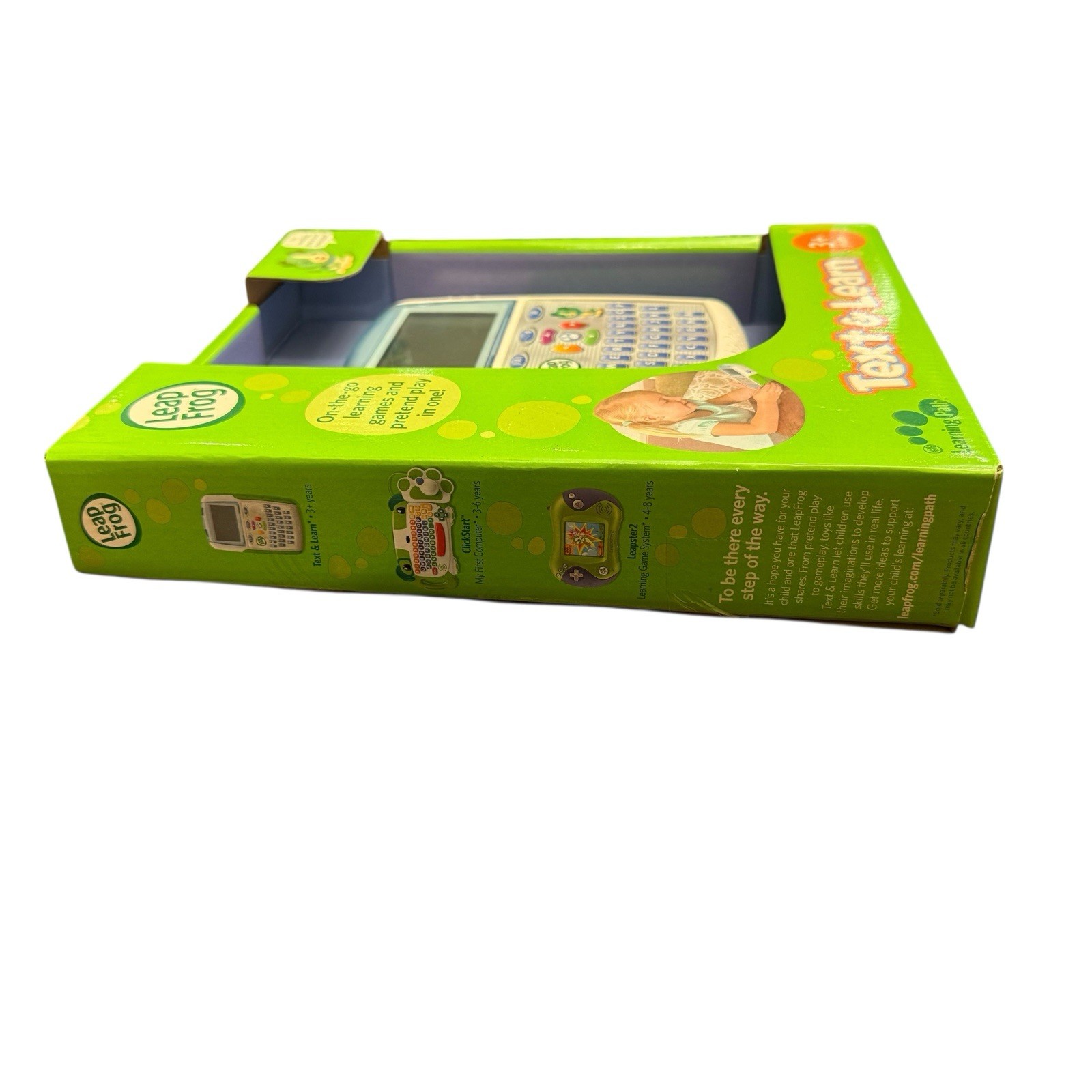 NIP LeapFrog Text & Learn Handheld Electronic Educational Game Sealed