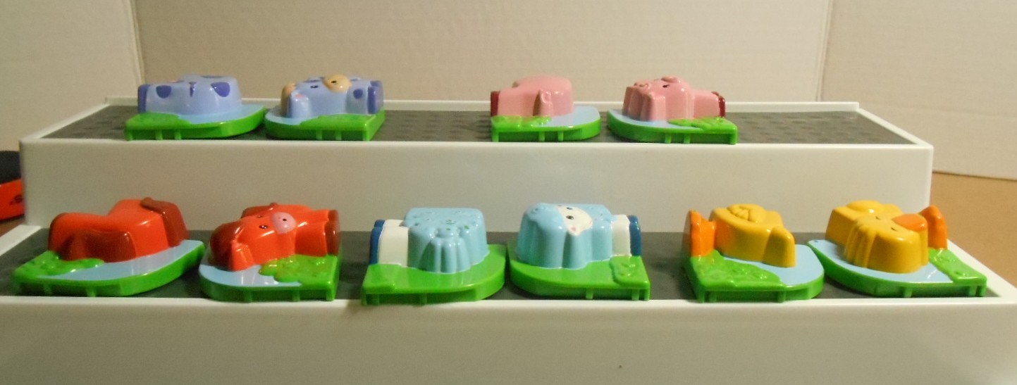 2007 LeapFrog Fridge Farm Magnetic Animal Set Barn Toy Complete Tested Y11