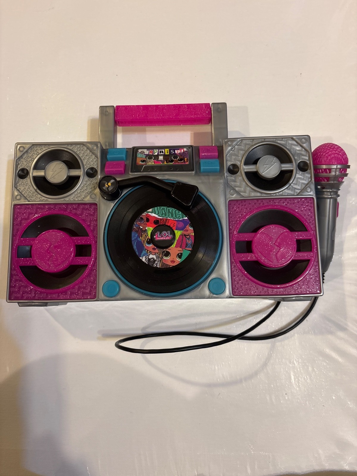 LOL Surprise Remix Sing Along Karaoke Boombox with Microphone & Lights
