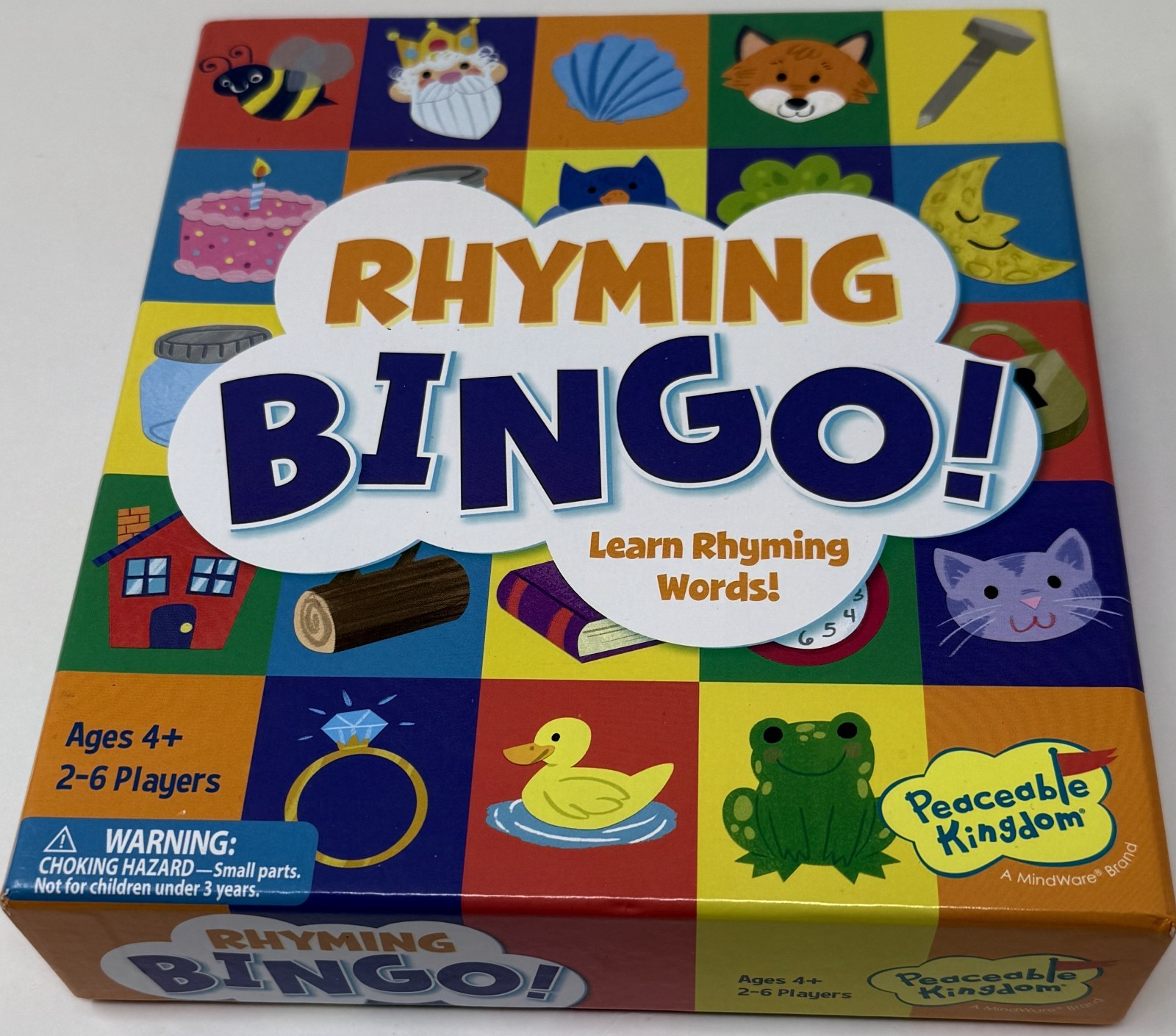 Rhyming Bingo – Peaceable Kingdom – 2021 – MindWare