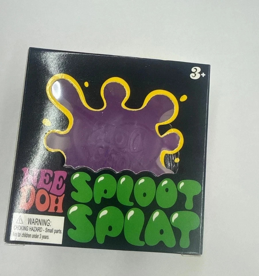 Purple NeeDoh 💜 SPLOOT SPLAT Nee Doh Splatter Fidget Squishy 🚚Free Delivery