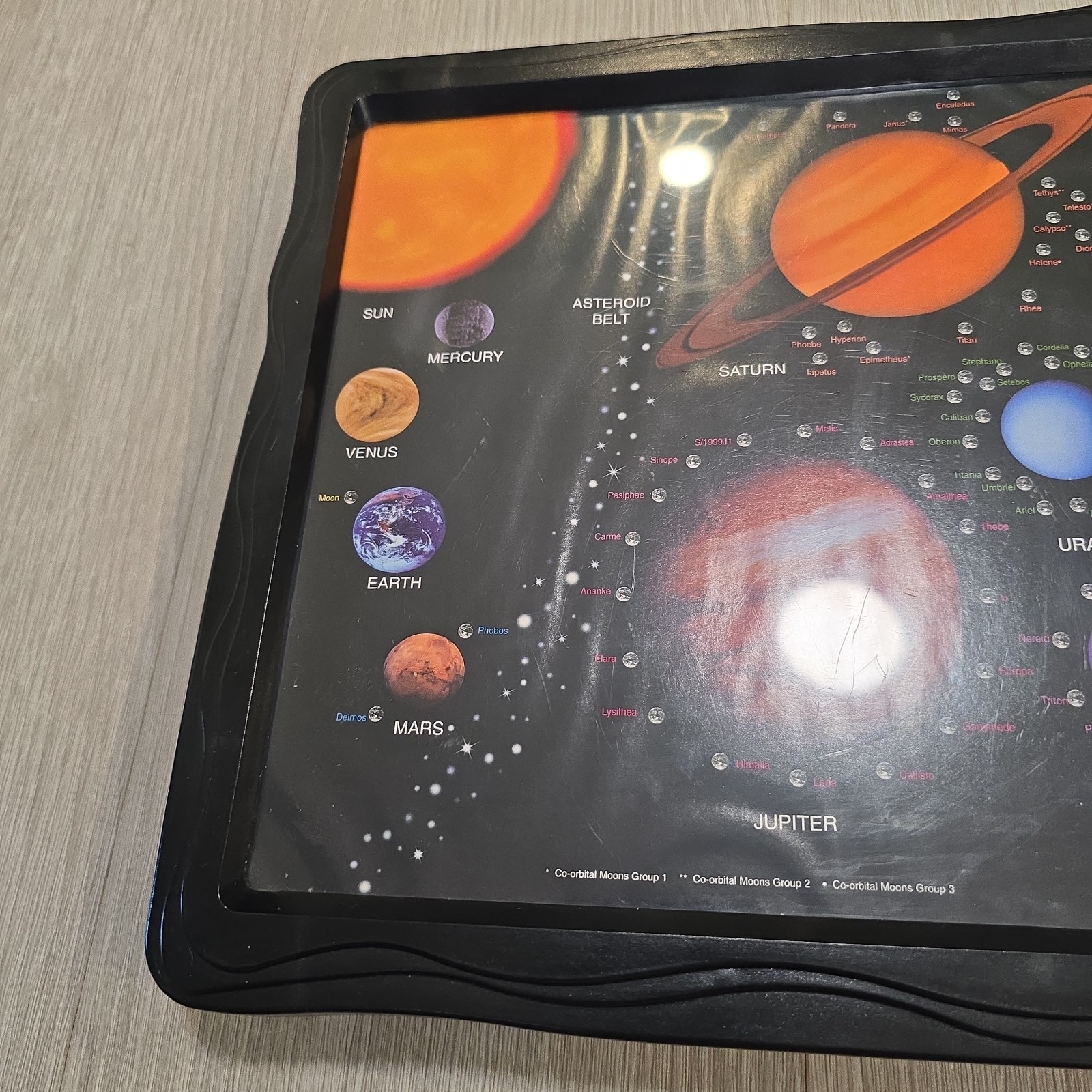 VTG Play Scholastic Solar System Planets Learning Tablet 90s Educational RARE