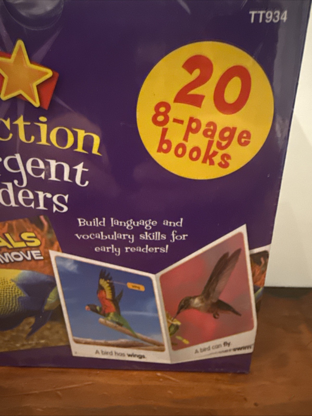 Lakeshore Non Fiction Emergent Readers Box of 20 8-page books New Sealed Set