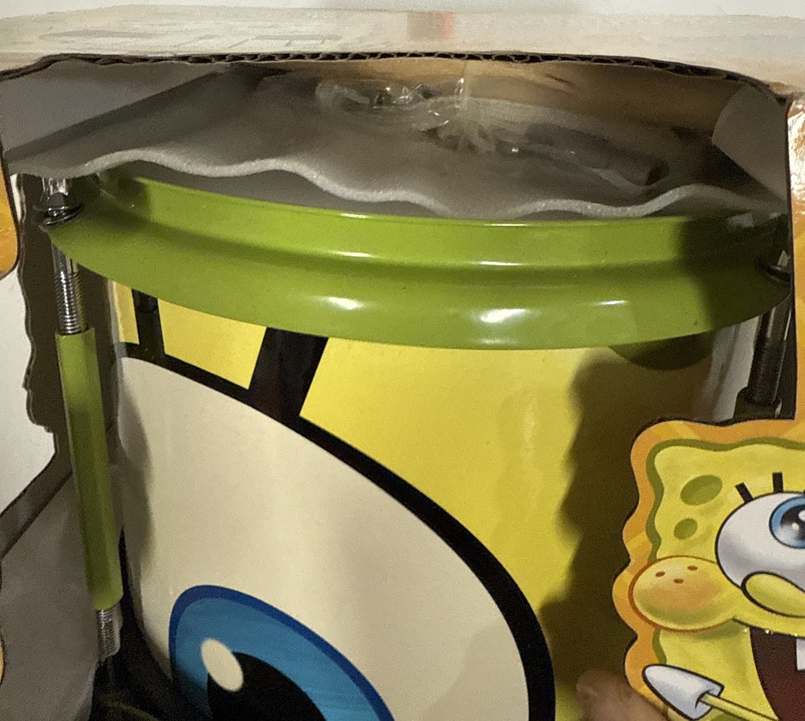 Nickelodeon Spongebob RARE IN BOX Marching Drum By First Act 2009