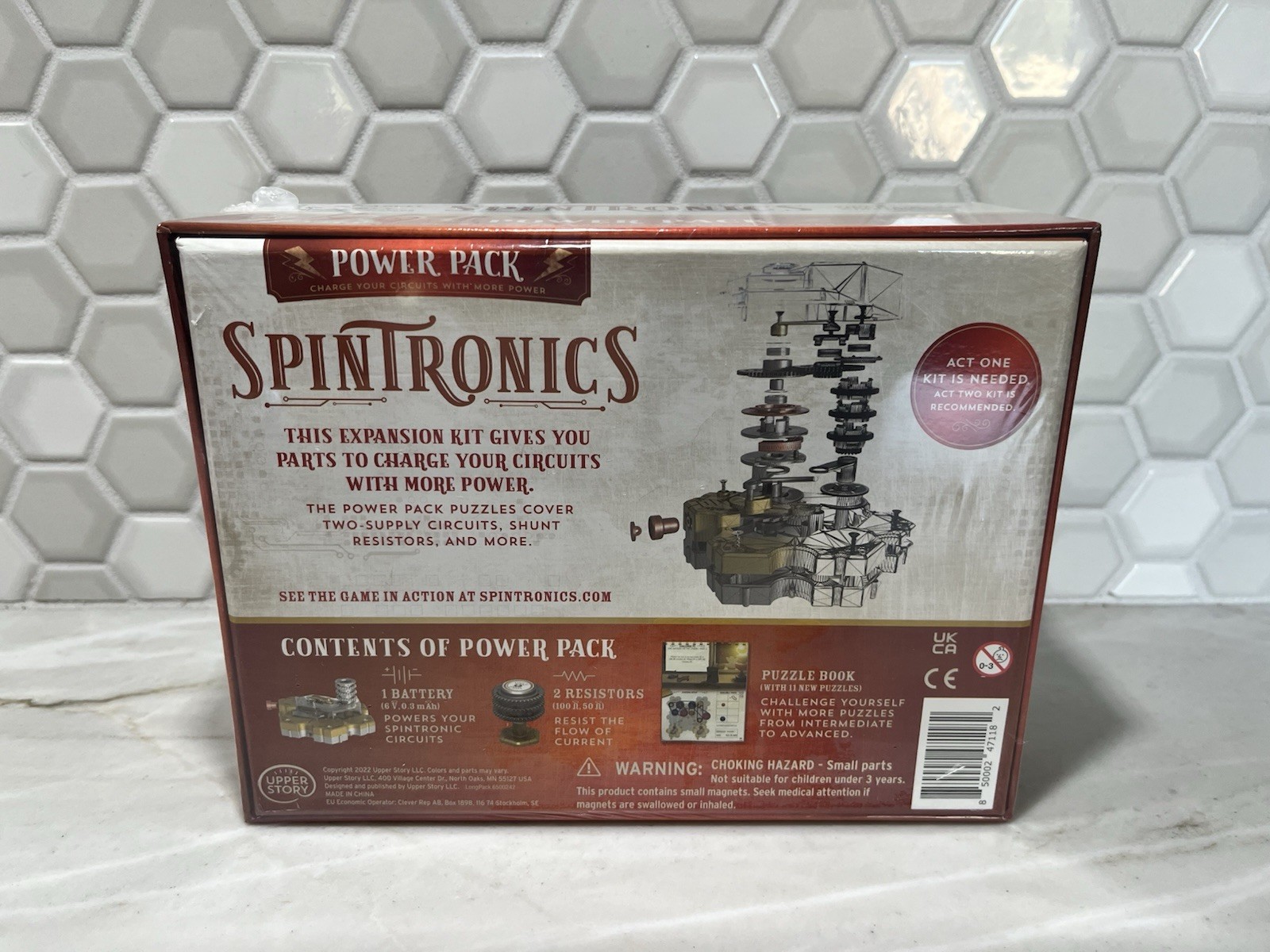 SET OF 3 Spintronics Learning Game: Act One, Act Two, Power Pack & Accessories