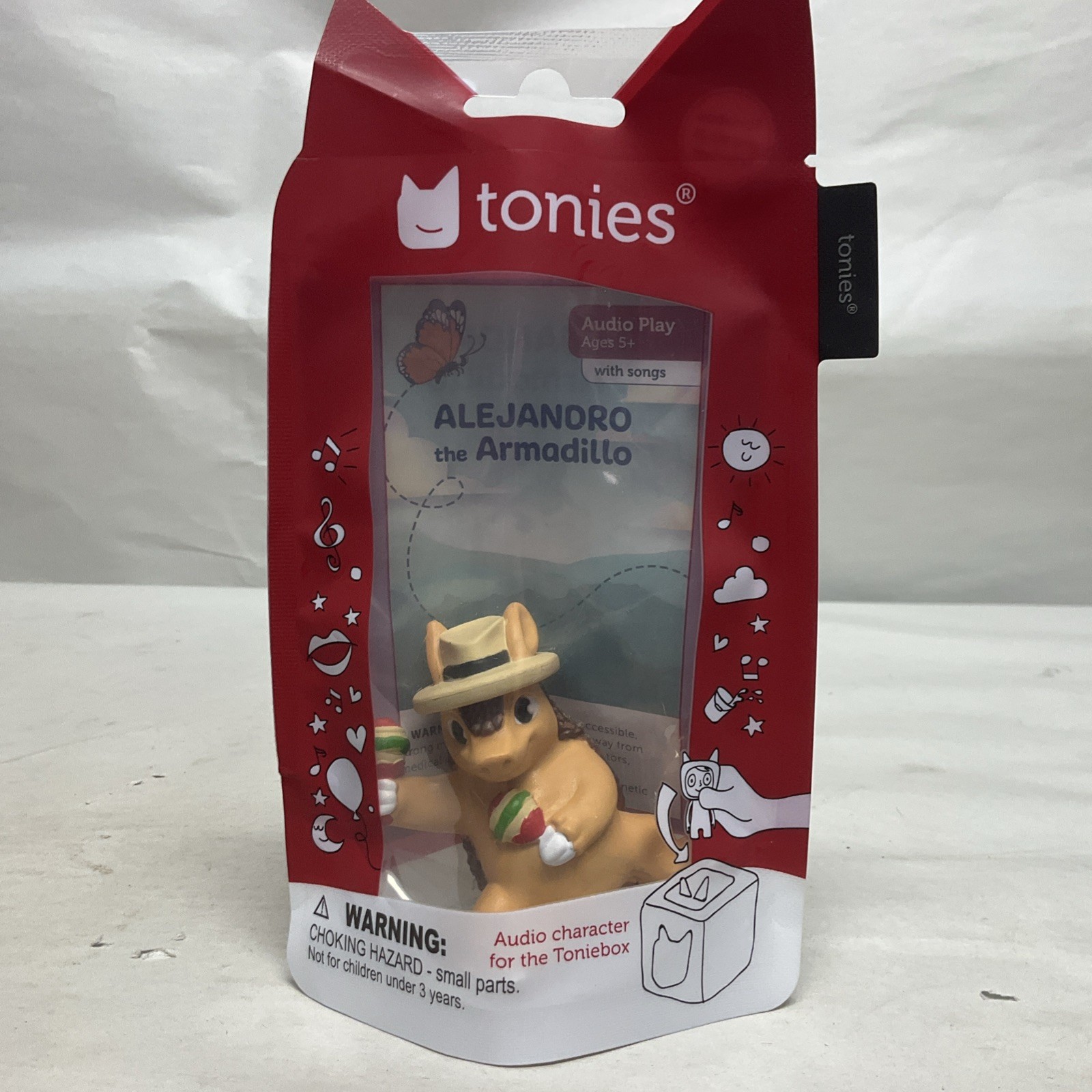 Alejandro the Armadillo Electronic Storybook Tonies- Toniesbox- Free S&H