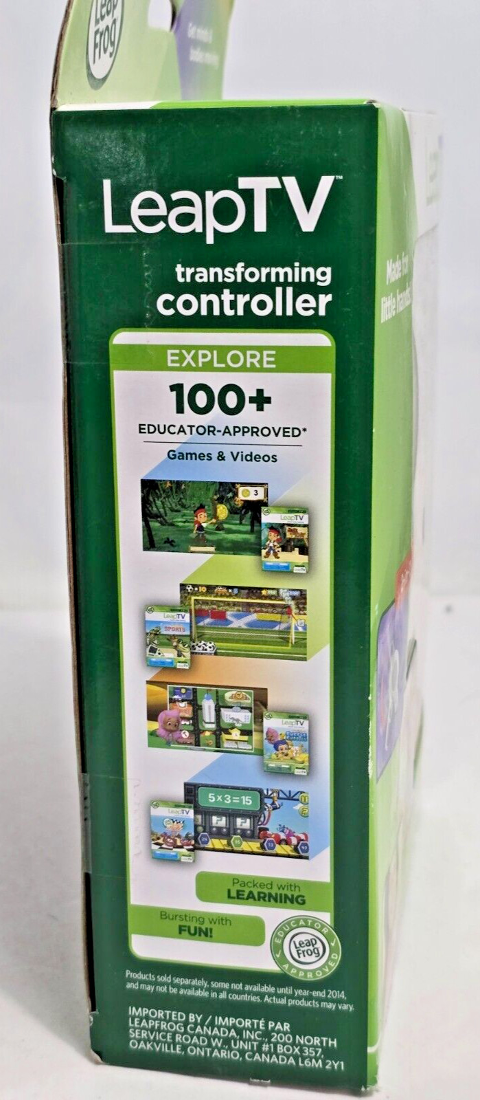 VTG LeapFrog LeapTV 2-in-1 Transforming Controller #31704 NEW Open Box Package