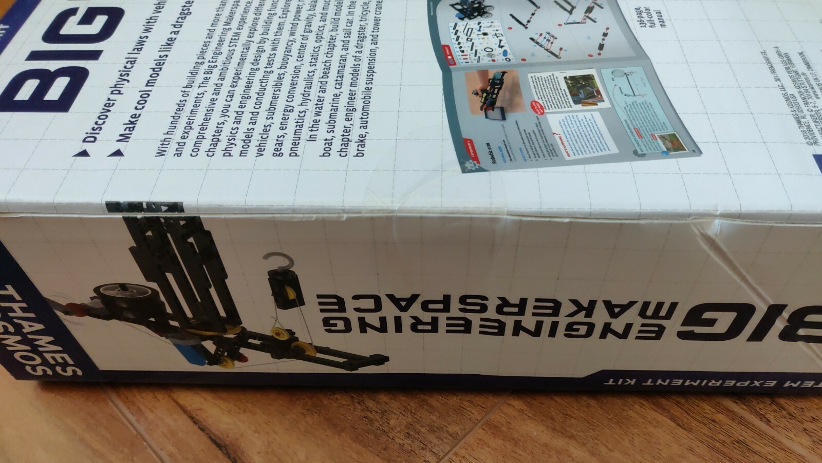 Thames & Kosmos Big Engineering Makerspace | Science Kit | 22 Physics Lessons…