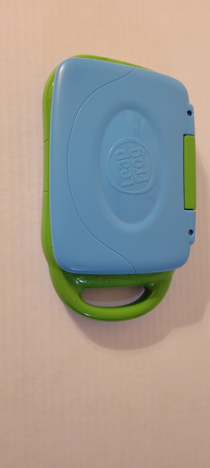 LeapFrog My Own Leaptop Green Blue Learning Laptop Toddler Toy Tested Works
