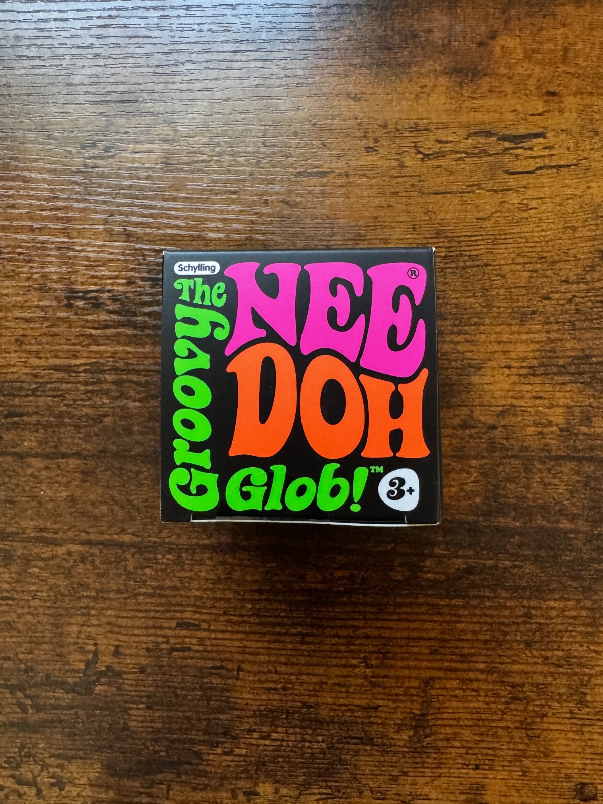 Schylling Nee Doh The Groovy Glob Squeeze Toy. New in box. (Blue)