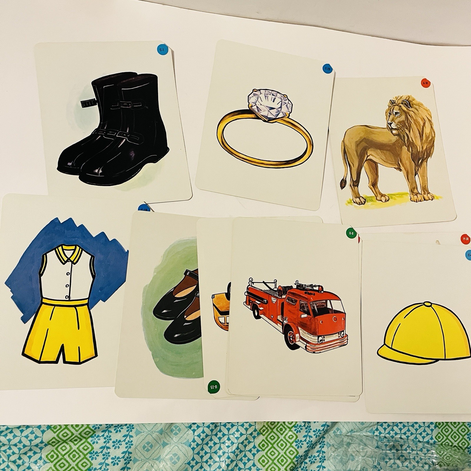 Peabody Language Development Kit 1968 AGS Cards Clips Case Level P