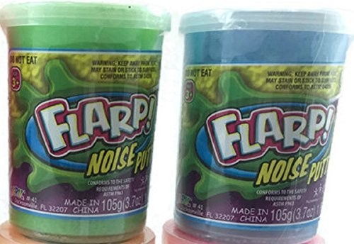 Ja-Ru Flarp Fart Noise Putty, 2-pack