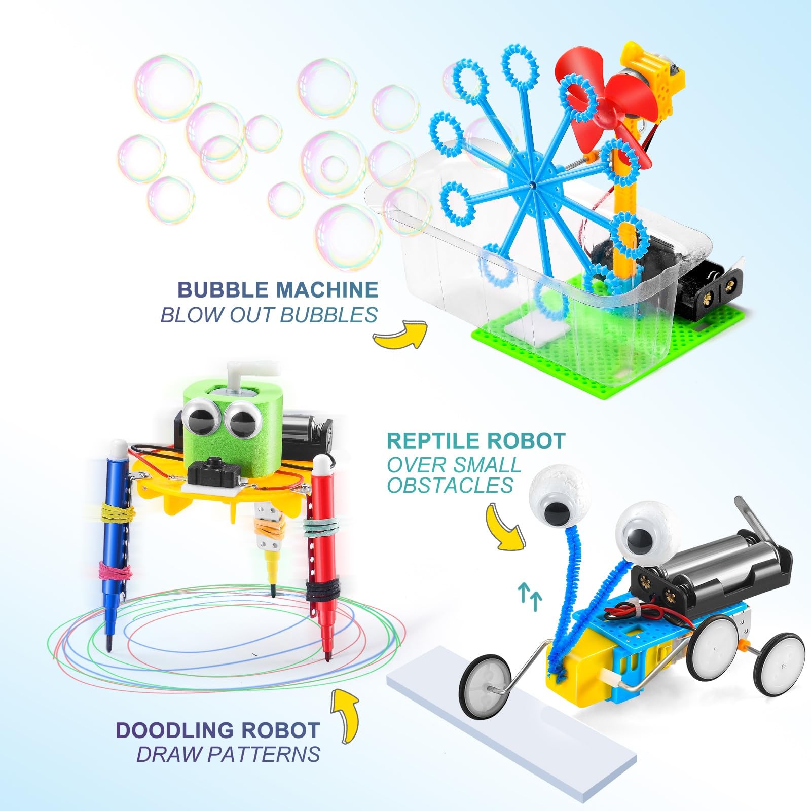STEM Kits for Age 6-8 8-10 – Boy Gifts for 6 7 8 Year Old Boys Gift, STEM Toy…