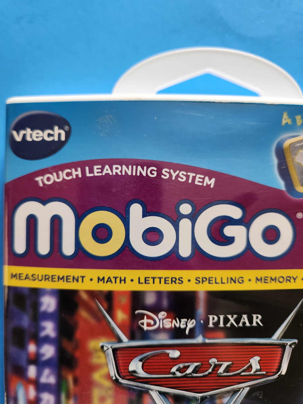 VTECH MOBIGO DISNEY PIXAR CARS 2 TOUCH LEARNING SYSTEM GAME CARTRIDGE AGE 5-8