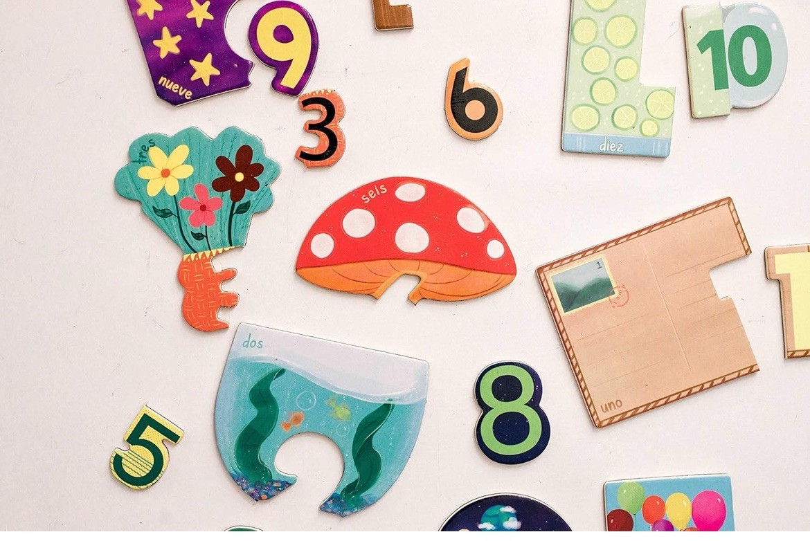 Tagalog Matching Number Magnets Learn Tagalog For Kids Filipino Language Toy