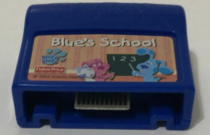 Fisher Price Power Touch ! Blues Clues ! Blue’s School Cartridge !