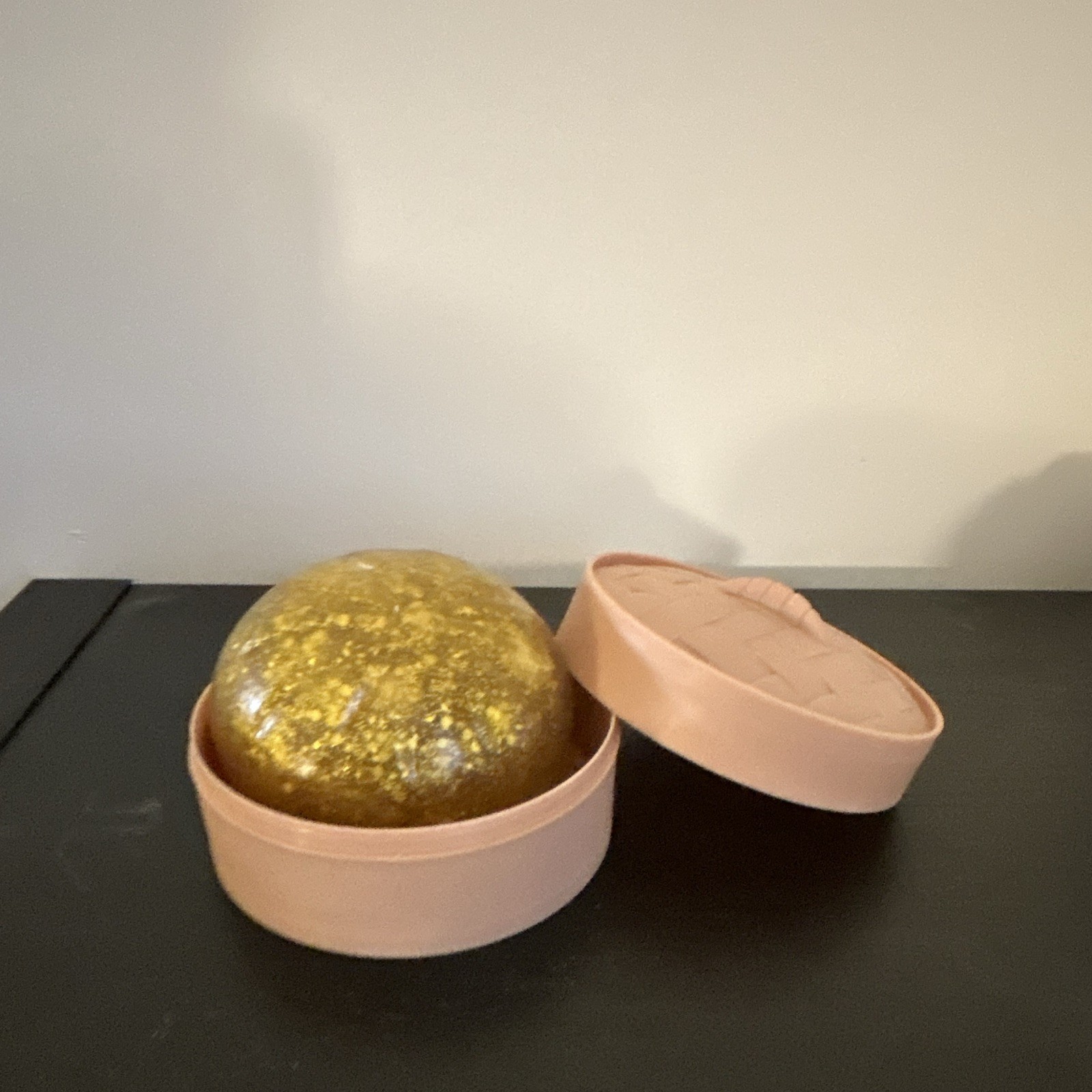 [RARE] RMS Gold Stuffed Bun Squeeze Ball Toy, Gold, Recommended Age 3-11 Years