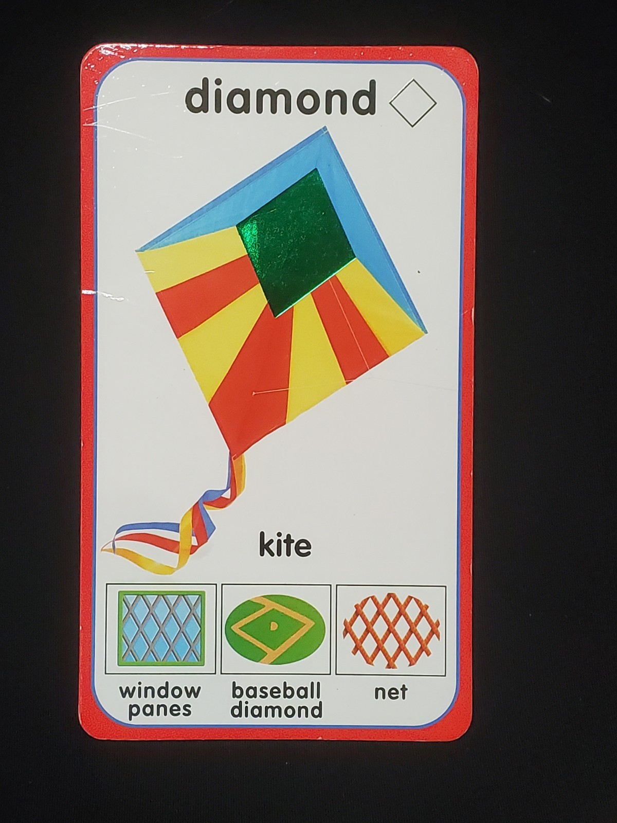 Scholastic Hands on Learning Touch & Feel Color and Shapes Flashcards