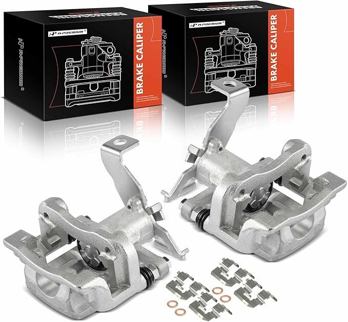 APM Disc Brake Calipers Assembly with Bracket Compatible with Hyundai