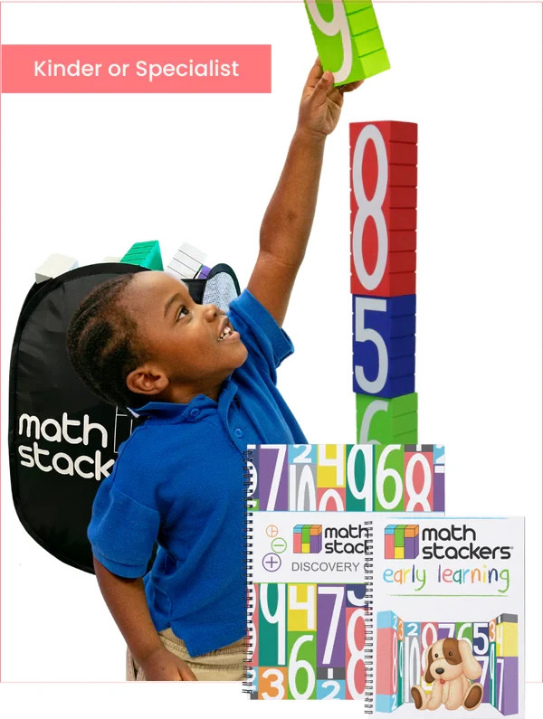 Math Stackers® Learning System – High Density Foam Blocks – Hands On Math