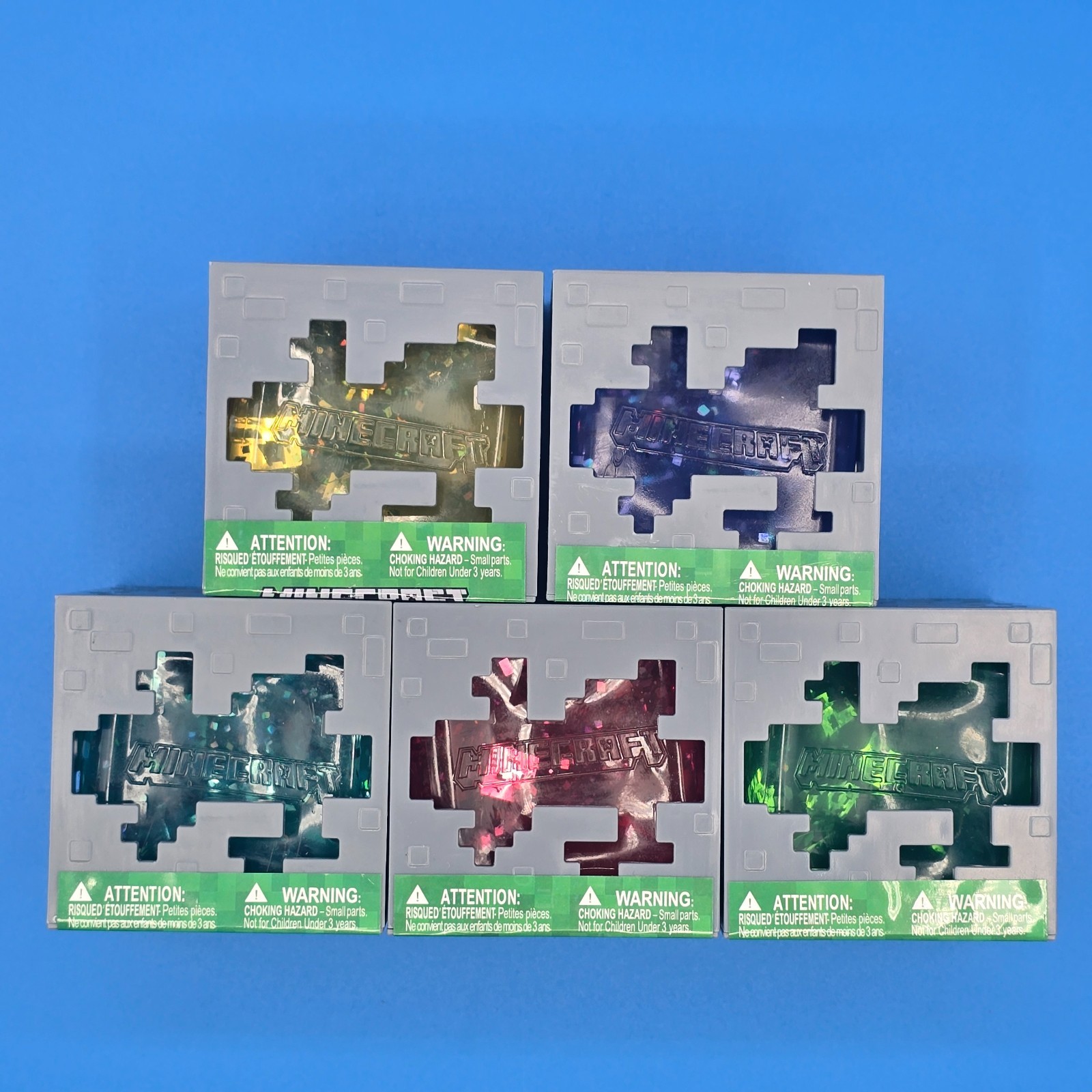 Minecraft Jelly Cube VIRAL Fidget Squishy – Pick Your Color (Similar to NeeDoh)