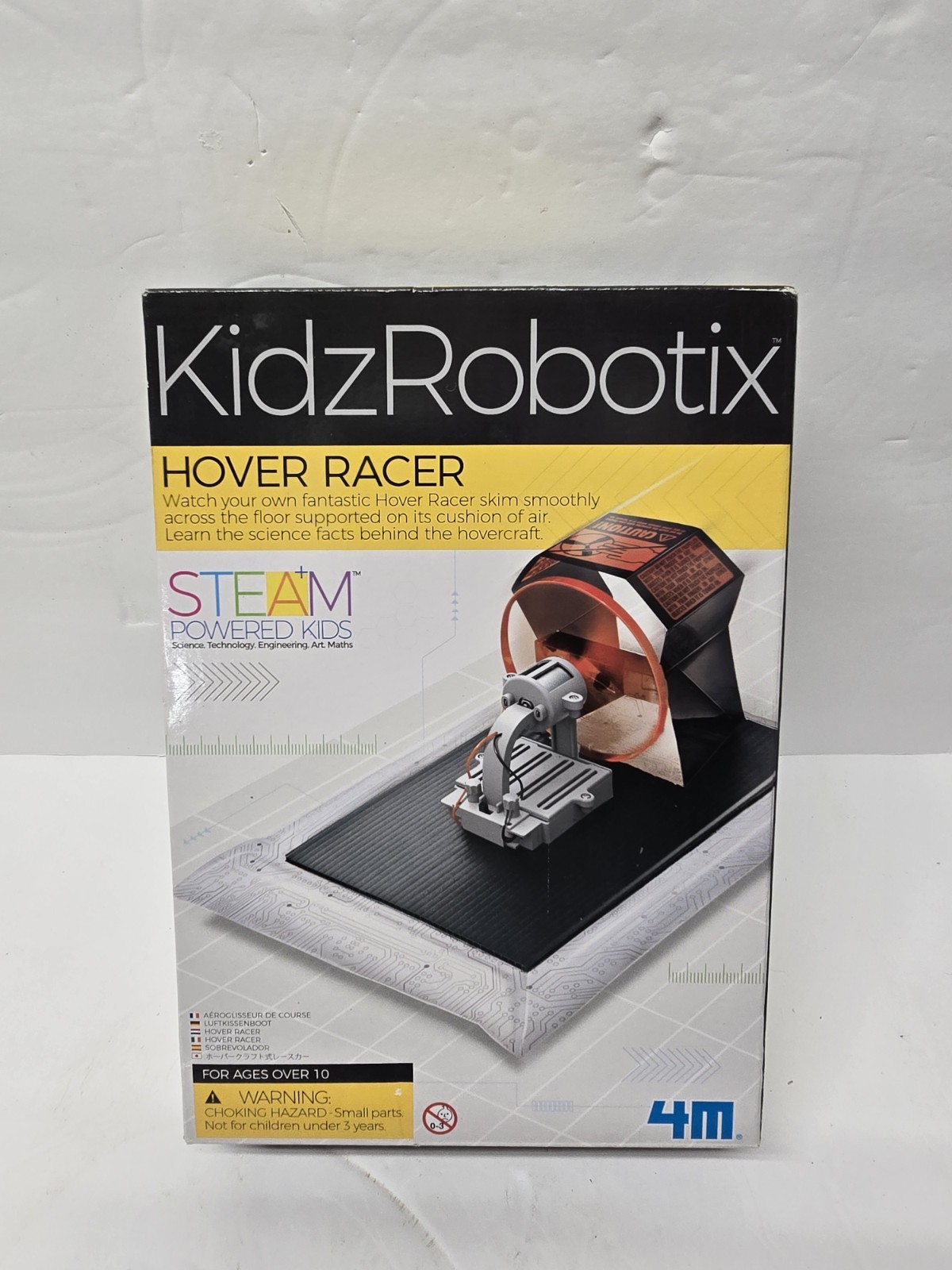 KIDZ ROBOTIX HOVER RACER 4M 2019 JE612691 STEAM Powered Kids New SEALED
