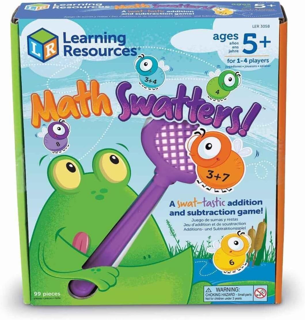 Mathswatters Addition & Subtraction Game – Math Games, Numbers Flash Cards, C…